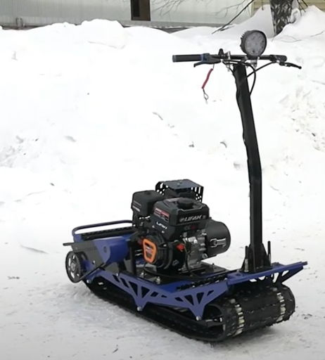 Изображение для Мотосноуборд ИСКРА-2 (Ижтехмаш) (8 лс,TAV2-40, фара, фаркоп, тормоз)