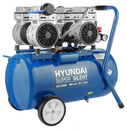 Изображение для Воздушный компрессор безмасляный Hyundai HYC 3050S (2 Квт)