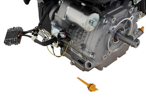 Изображение для Двигатель Loncin G500FD (A type) D25 7A (22 лс, электростартер, катушка 7А, 25 мм)