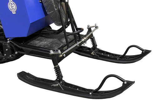 Изображение для Мотобуксировщик Лидер-3-3Т-15АП с лыжным модулем (Lifan 15 лс, электростартер, освещение, с реверсом, три тележки)