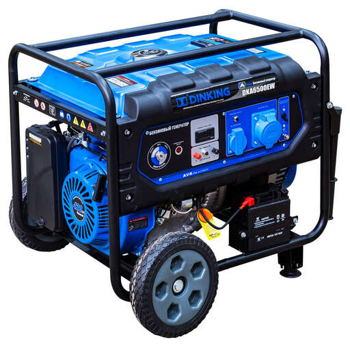 Изображение для Генератор бензиновый Dinking DKA6500EW (6.5 лс, электростартер)