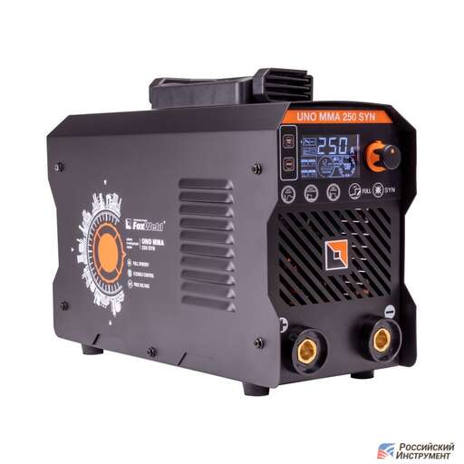 Изображение для Сварочный инверторный аппарат Foxweld UNO MMA 250 SYN (MMA/TIG LIFT, синергетическое управление)