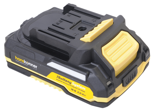 Изображение для HBP2002 аккумулятор Hanskonner 18 В, 1BatterySystem, 2.0 Ач, USB-разъем