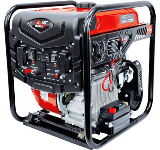 Изображение для Генератор бензиновый инверторный Brait  BRW6500iOE (4.8 кВт, электростартер)