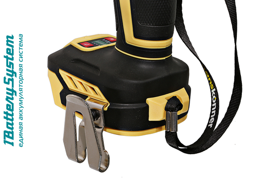 Изображение для Аккумуляторный ударный винтоверт Hanskonner HCD20280BL 1BatterySystem