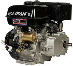 Изображение для Двигатель Lifan 190FD-R 18А (15 лс, электростартер, автоматическое сцепление, катушка освещения 18А)