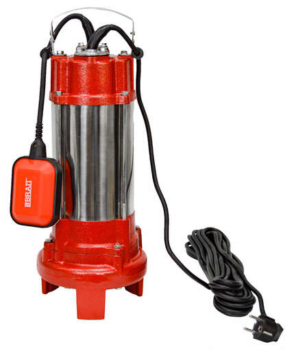 Изображение для Насос дренажный погружной Brait NDF-1100BS (1.1 кВт, фекальный, с ножом)