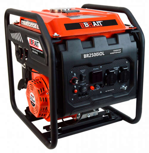 Изображение для Генератор бензиновый инверторный BRAIT BR2500iOL (2.2 кВт)