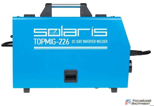 Изображение для Сварочный полуавтомат Solaris TOPMIG-226 (MIG-MAG, горелка 5 м)