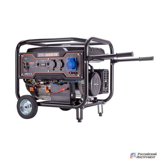 Изображение для Бензиновый генератор Foxweld EXPERT G8500 EW (7.5 кВт, электростартер) + блок автоматики