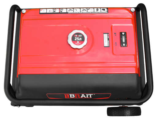 Изображение для Генератор бензиновый Brait BR9500VE (максимальная мощность при 380В — 7,5 кВт, максимальная мощность при 220В — 2,5 кВт)