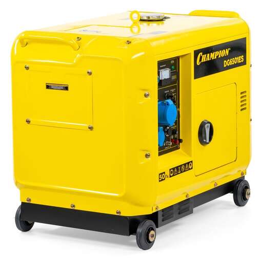 Изображение для Дизельный генератор CHAMPION DG6501ES+ATS (5.5 кВт, автозапуск (блок в комплекте))