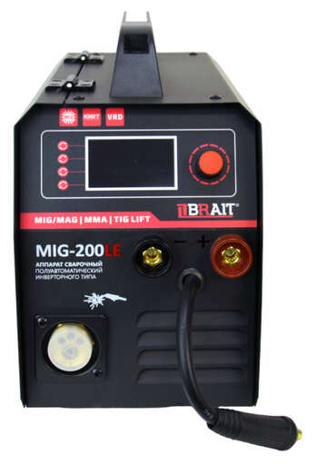 Изображение для Сварочный полуавтомат Brait MIG-200LE (MMA/MIG-MAG/TIG LIFT)