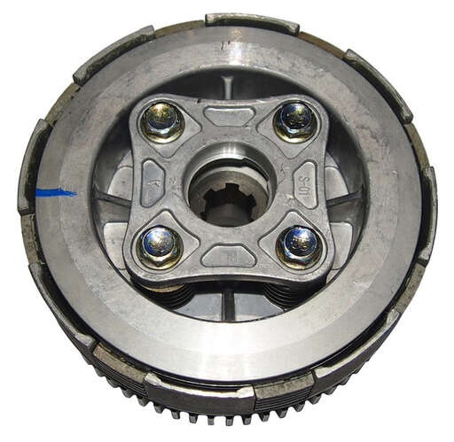 Изображение для Барабан сцепления 1P60FMJ многодисковое в сборе (8 паз.) 4 болт., 5 диск. 67Т (E9-15)