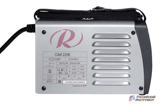 Изображение для Сварочный инверторный аппарат Ресанта САИ 220К (компакт)