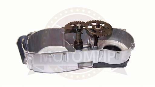 Изображение для Крышка картера GY6-125 Сити125 вариатора левая с пусковым мех. кик вперед