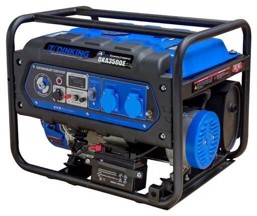 Изображение для Генератор бензиновый Dinking DKA3500E (3.5 лс, электростартер)