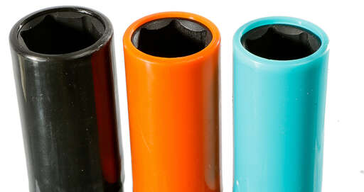 Изображение для Набор головок, 1/2", 3 шт, пластиковый кейс, CrV Sturm!