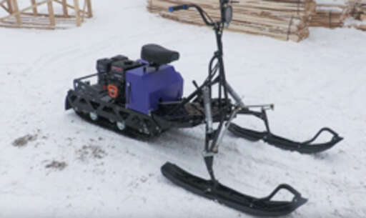 Изображение для Мотобуксировщик компактный Ижтехмаш с РЫЧАЖНЫМ модулем ЛИДЕР-ДЕЛЬТА-3, CVTL, вариатор TAV2-40, фара, реверс