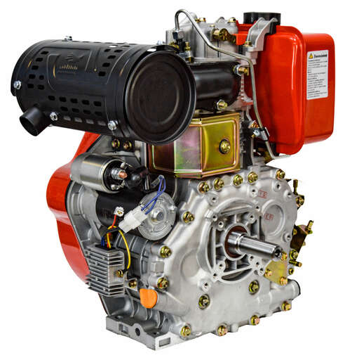 Изображение для Двигатель дизельный Brait BR500DE (12 лс, электростартер, 25 мм)