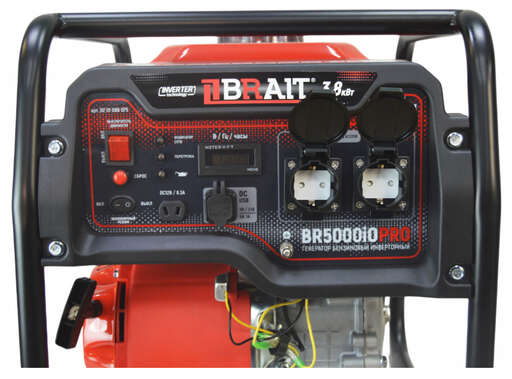 Изображение для Генератор бензиновый инверторный BRAIT BR5000iOPRO (3.8 кВт,9 л)