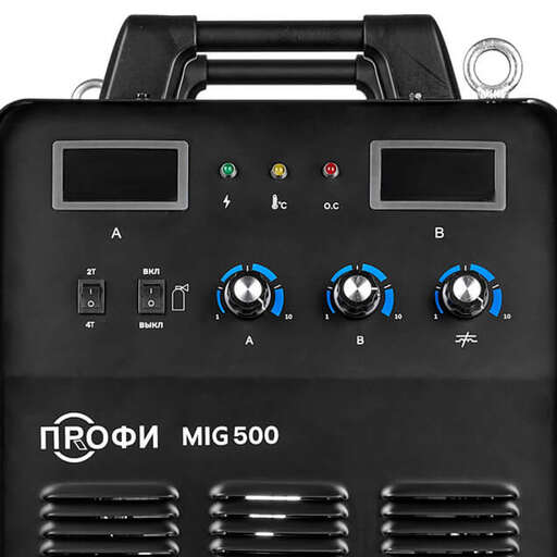 Изображение для Сварочный полуавтомат ПТК ПРОФИ MIG 500 (НАКС, трехфазный, MMA/MIG-MAG) 