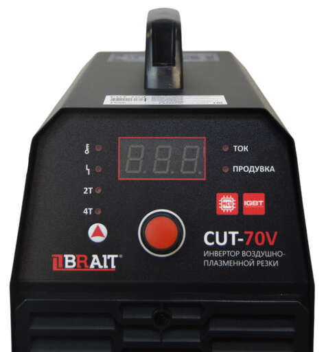 Изображение для Инвертор для воздушно-плазменной резки Brait CUT-70V (9.5 кВт, трехфазный)
