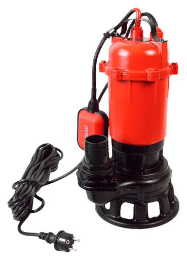 Изображение для Насос дренажный погружной Brait NDF-1500B (1500Вт,фекальный, с ножом, чугун)