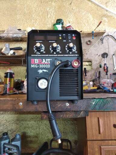 Изображение для Сварочный полуавтомат Brait MIG-300QD (MMA/MIG-MAG)