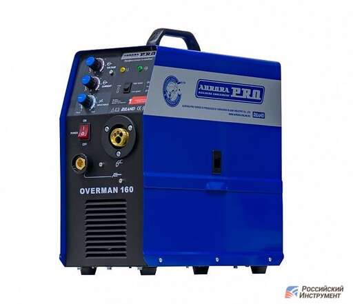 Изображение для Сварочный полуавтомат Aurora PRO OVERMAN 160 Mosfet (MIG-MAG)