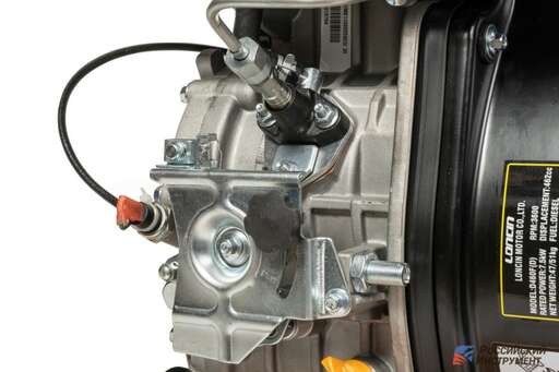 Изображение для Двигатель Loncin Diesel D460FD 5А (10.5 лс, ∅ 25 мм, электростартер, катушка освещения 5А)