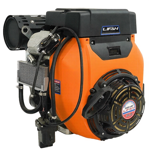 Изображение для Двигатель Lifan 2V80F-A EFI (LF2V80F-P) (31 лс, электростартер, катушка 20А, инжектор, электронная заслонка, 25 мм