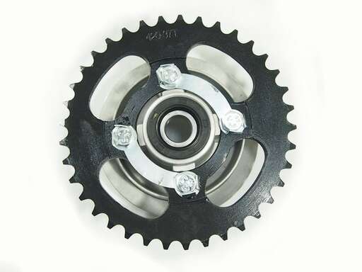 Изображение для Звезда 37 зуб. (420) цепи, задняя  Альфа, Дельта, Zodiak в сборе с основанием