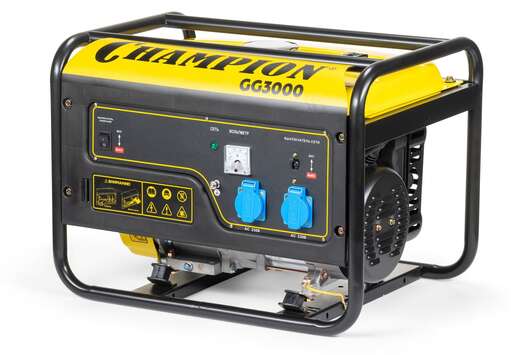 Изображение для Бензиновый генератор CHAMPION GG3000 (2.5 кВт)