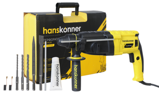Изображение для Перфоратор Hanskonner HRH0824RE SDS Plus (0.79 кВт)