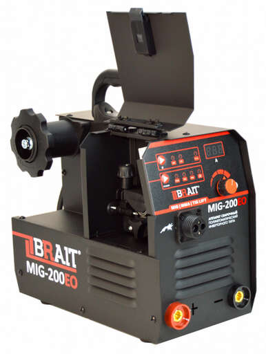 Изображение для Инвертор сварочный полуавтомат Brait MIG-200EO (MMA/MIG-MAG/TIG LIFT)
