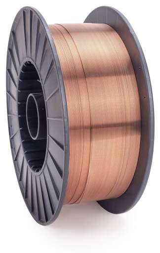 Изображение для Сварочная проволока омедненная Foxweld ER70S-6 (5 кг, 1.2 мм)