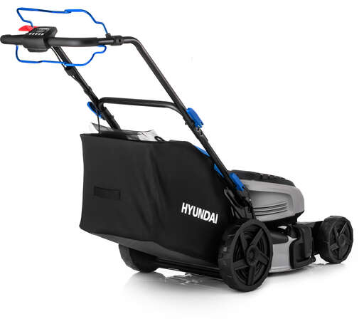 Изображение для Аккумуляторная самоходная газонокосилка Hyundai LA 4047 (поставляется без аккумуляторных батарей и зарядного устройства)