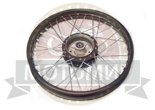 Изображение для Обод 17" задний спицы, барабан. тормоз 1,6-17  TRICKLER XY110-17A в сборе (54030134)