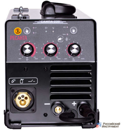Изображение для Сварочный полуавтомат Ресанта САИПА-220 (MMA/MIG-MAG)