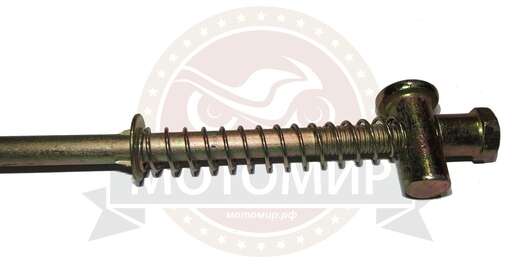 Изображение для Тяга заднего тормоза Аякс 300/350 передняя в сборе с пружиной и гайкой (S-P59D240)