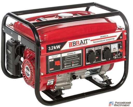 Изображение для Бензиновый генератор Brait BR-3800AL (3.2 кВт)