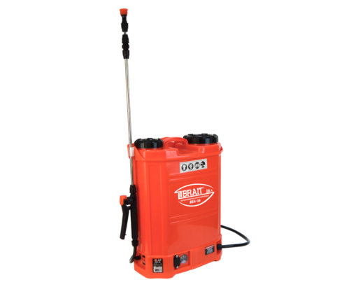 Изображение для Опрыскиватель аккумуляторный Brait BSA-16 (объем 16л,рабочее давление 1,5-4 бар,АКБ свинцово-кислотн.12В,8Ач) 