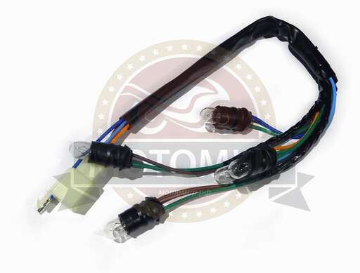 Изображение для Проводка щитка приборов с лампочками (5 проводов) Альфа, "Zodiak"