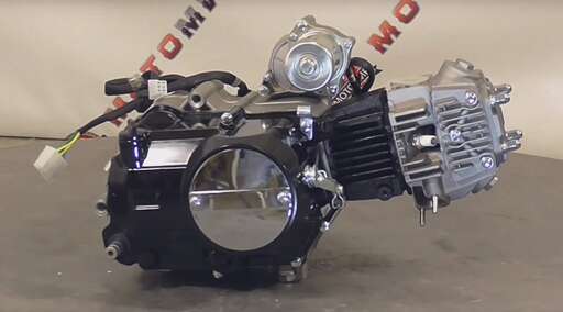 Изображение для Двигатель четырехтактный, 90 см3, (1P47FMD) Альфа, Задиак, Дельта(С90), тюнинг по кругу Юп ВАНЧАНГ (марк49), 4МКПП. электро и кикстартер