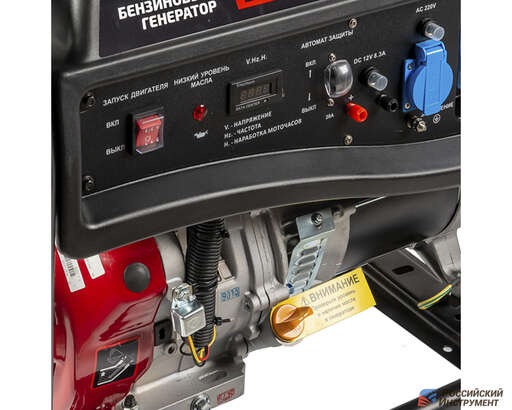 Изображение для Бензиновый генератор Brait GB-8000 PRO (8 кВт, медная обмотка,  профессиональный)