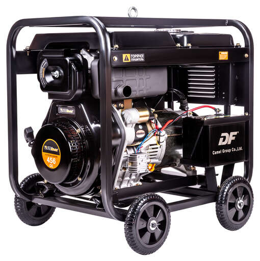 Изображение для Дизельный генератор FoxWeld Expert D5500-3 HP (5.5 кВт, дизель, электростартер)