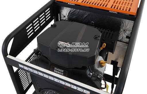 Изображение для Генератор бензиновый Lifan 20000E3А (19 кВт, электростартер, возможность автозапуска, 380В)