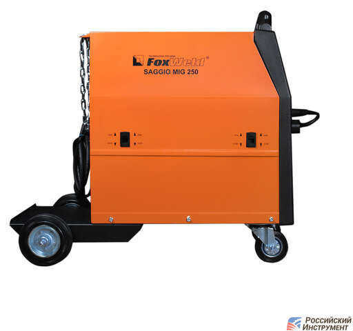 Изображение для Сварочный полуавтомат Foxweld SAGGIO MIG 250 (трехфазный, MMA/MIG-MAG/TIG LIFT, синергетическое управление)