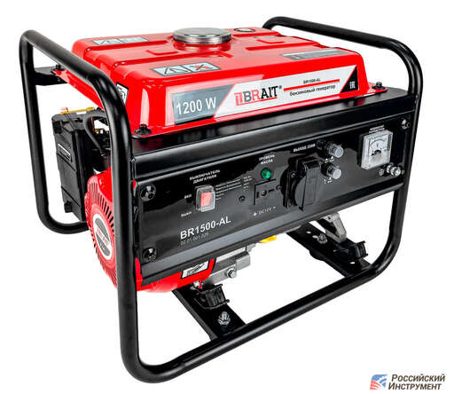 Изображение для Бензиновый генератор Brait BR-1500AL (1.2 кВт, алюминиевая обмотка)